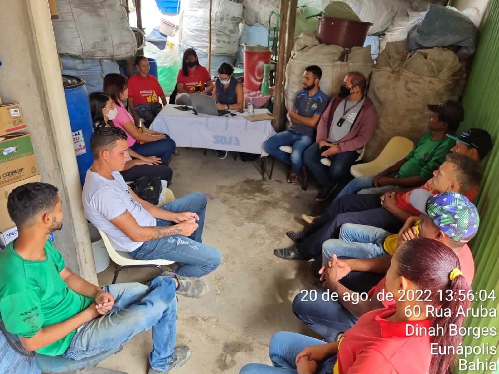 CATADORES RECICLAM MAIS DE 15 TONELADAS DE RECICLÁVEIS EM AGOSTO 6