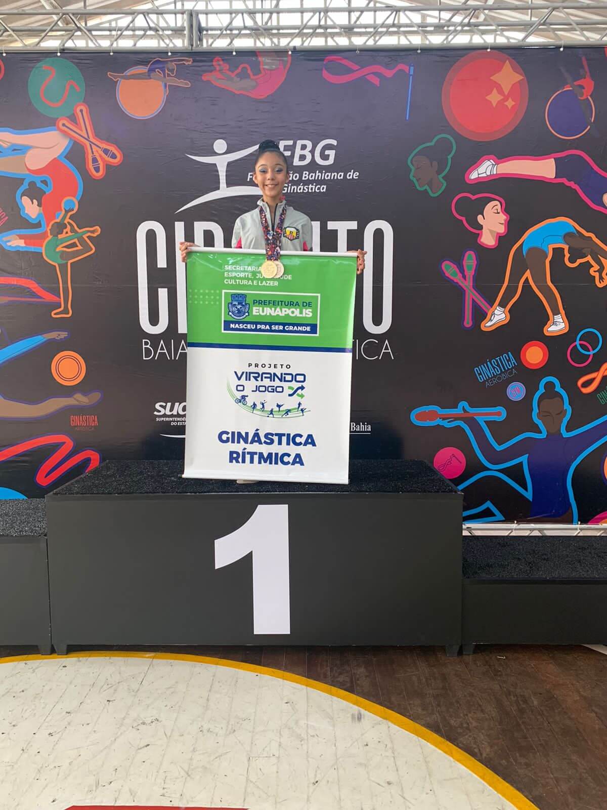 Ginasta eunapolitana é campeã no Circuito Baiano de Ginástica 2022 5
