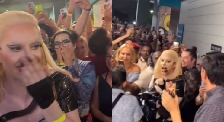 Artista brasileira é confundida com Lady Gaga e causa confusão em show 4