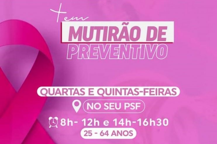 Governo de Itagimirim realiza mutirão de preventivo durante todo o mês de outubro 4