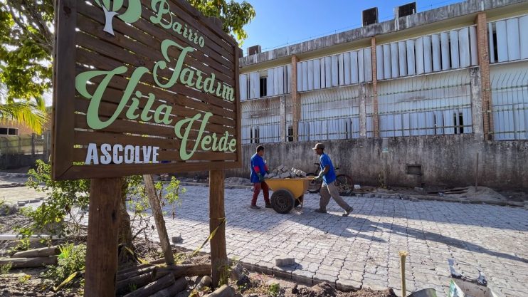 Começam as obras de pavimentação no Jardim Vila Verde 7