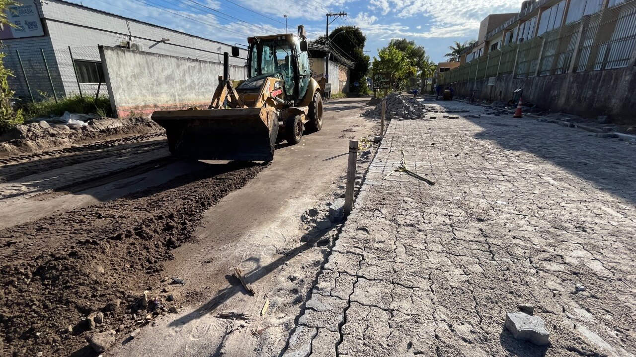 Começam as obras de pavimentação no Jardim Vila Verde 6