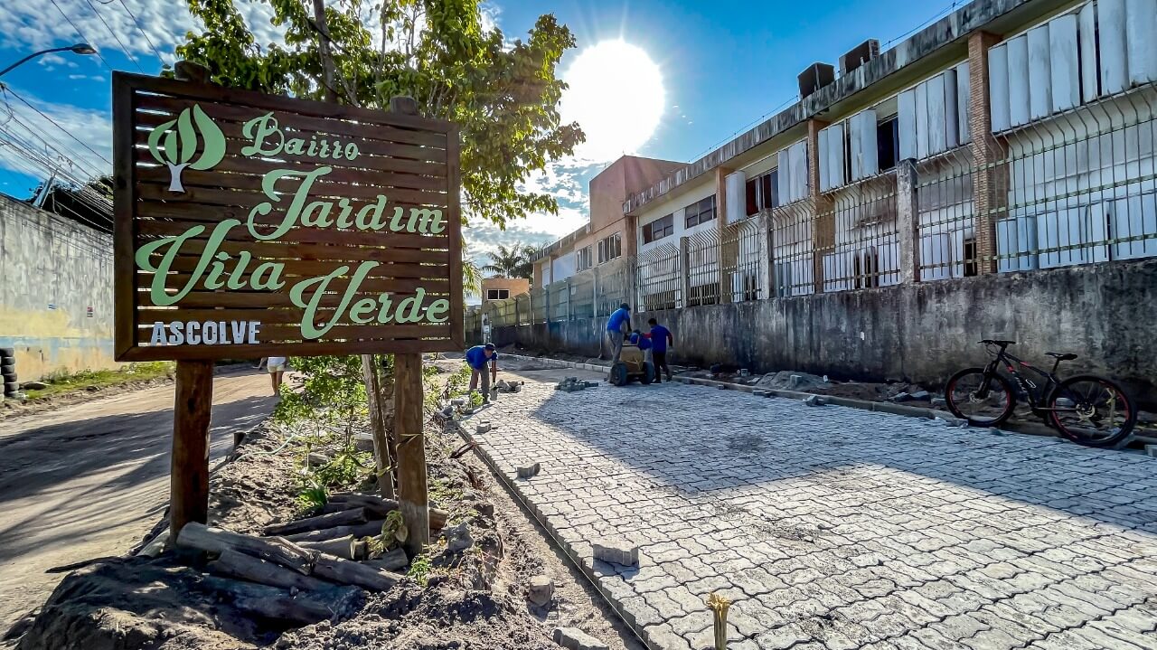 Começam as obras de pavimentação no Jardim Vila Verde 8