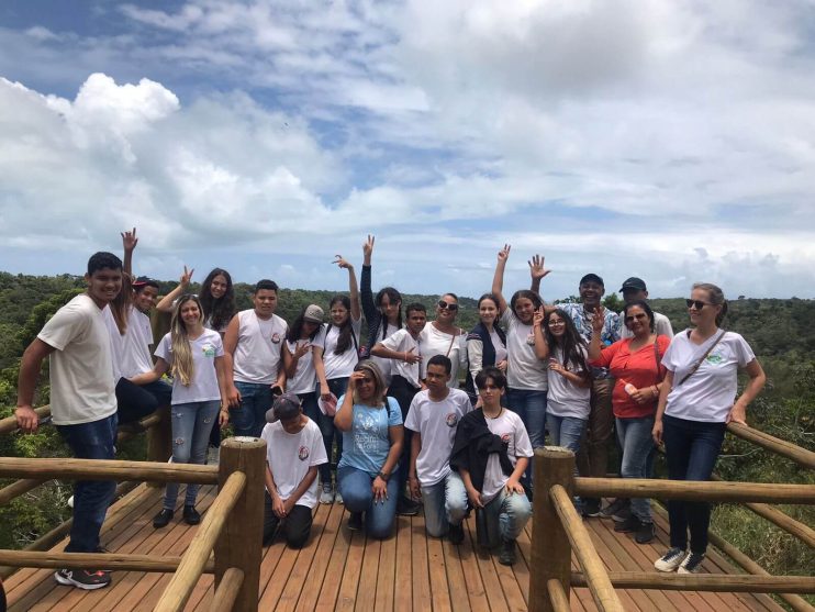 EDUCAÇÃO AMBIENTAL: Projeto Conhecer Para Preservar leva estudantes a RPPN Rio do Brasil 10
