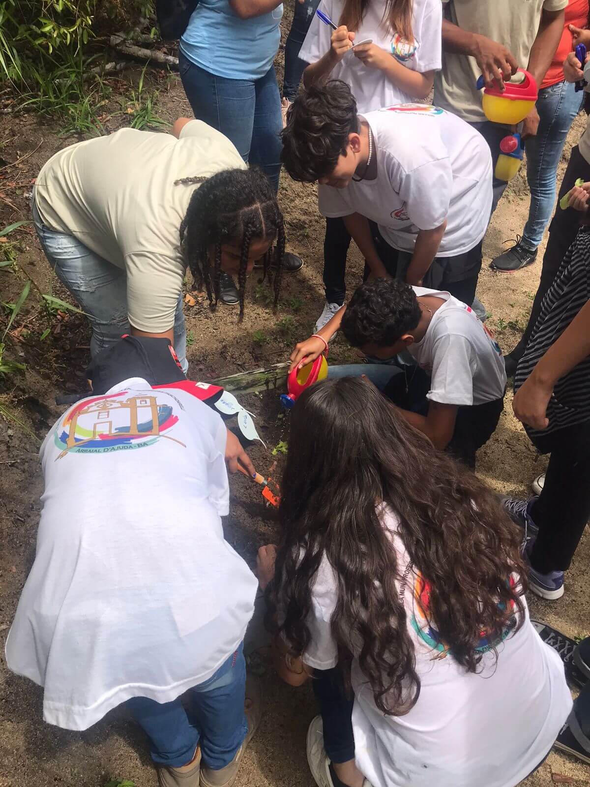 EDUCAÇÃO AMBIENTAL: Projeto Conhecer Para Preservar leva estudantes a RPPN Rio do Brasil 9