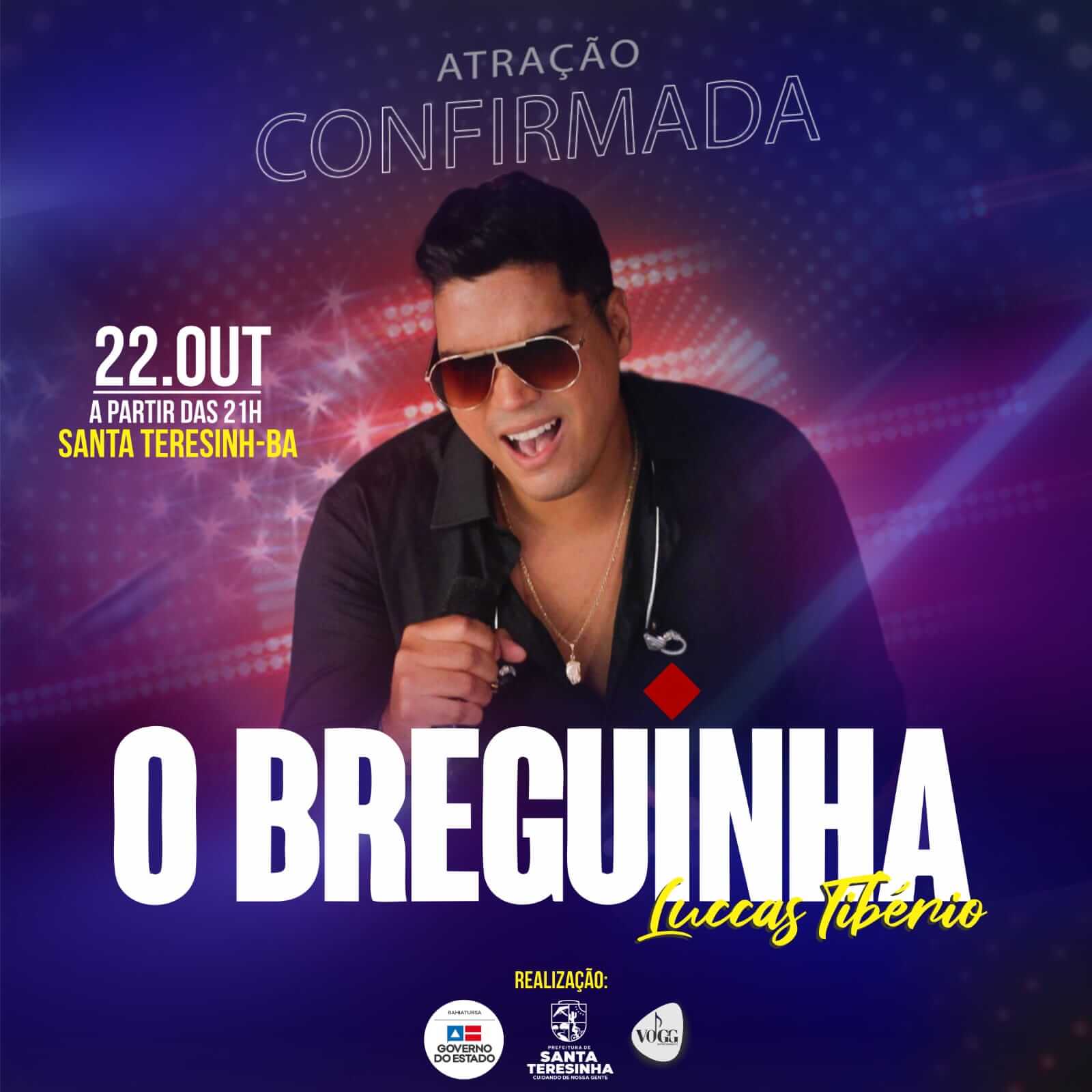 Prefeitura de Santa Teresinha confirma shows de Papazoni e Lucas Tibério & Banda O Breguinha 6