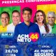 Prefeita Cordélia Torres e Paulo Dapé recepcionam ACM Neto para grandiosa caminhada nesta quarta-feira 45