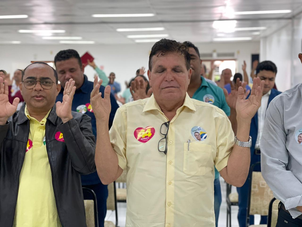 Paulo Dapé se reúne com pastores evangélicos para fortalecer campanha de ACM Neto e Bolsonaro 5