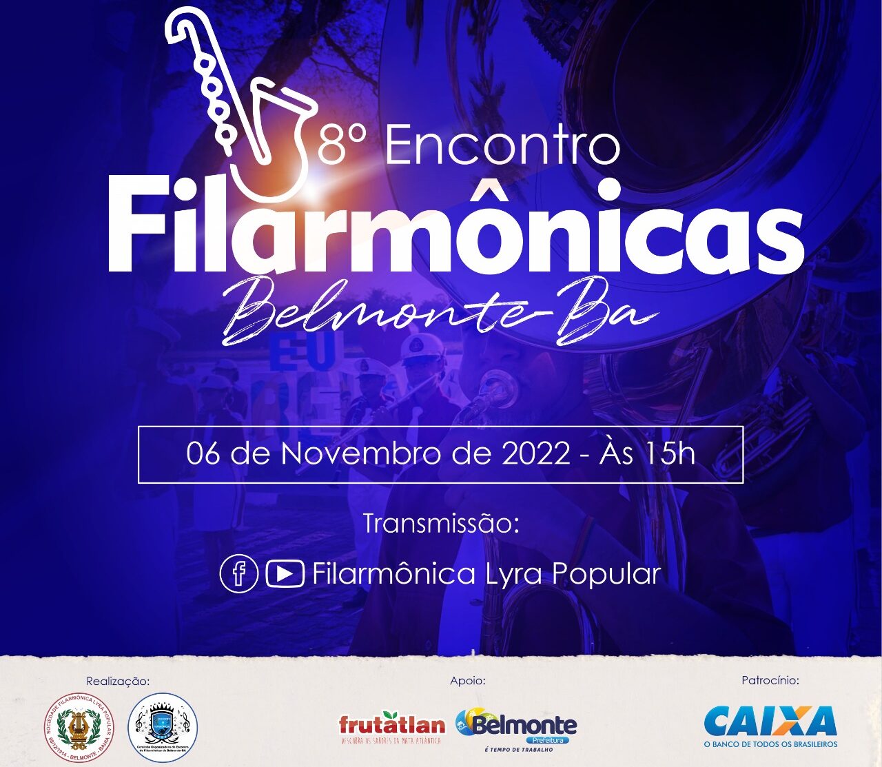 Belmonte se prepara para seu 8º Encontro de Filarmônicas que acontecerá no início de Novembro. 5