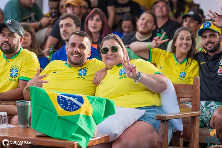 Area Beach realiza transmissão do jogo de estreia do Brasil na Copa do Mundo 2022 com grande festa 45
