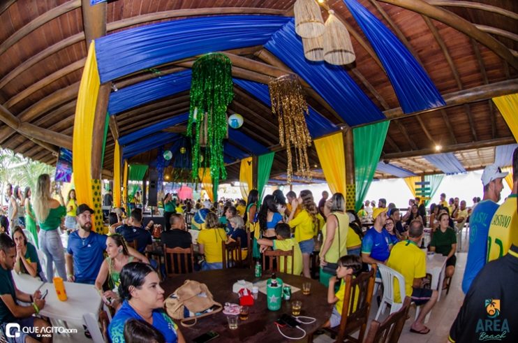 Area Beach realiza transmissão do jogo de estreia do Brasil na Copa do Mundo 2022 com grande festa 50
