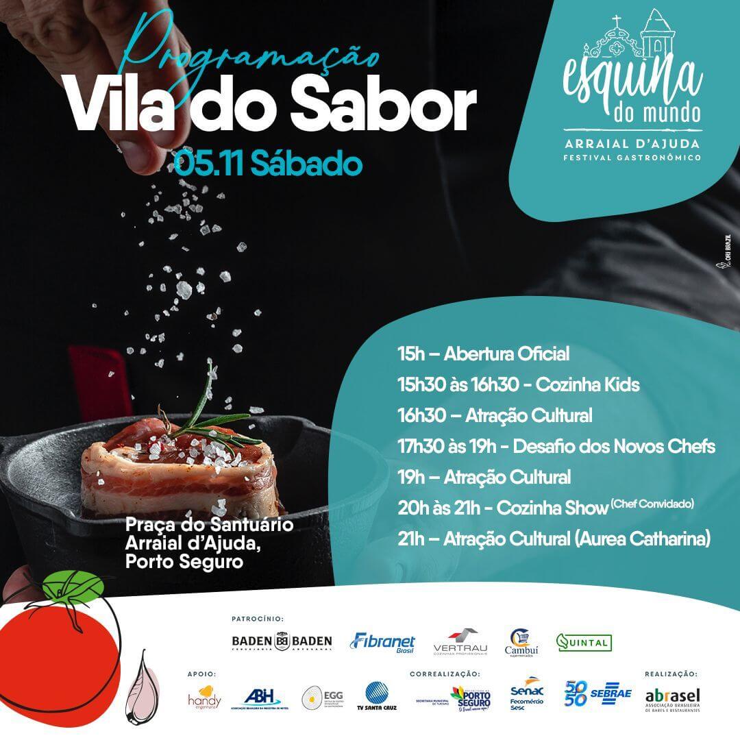 Arraial d’Ajuda abre oficialmente 4º Festival Gastronômico Esquina do Mundo 7
