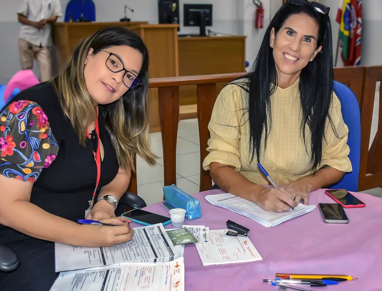 Secretaria de Saúde leva atendimento a serventuários da Justiça 48