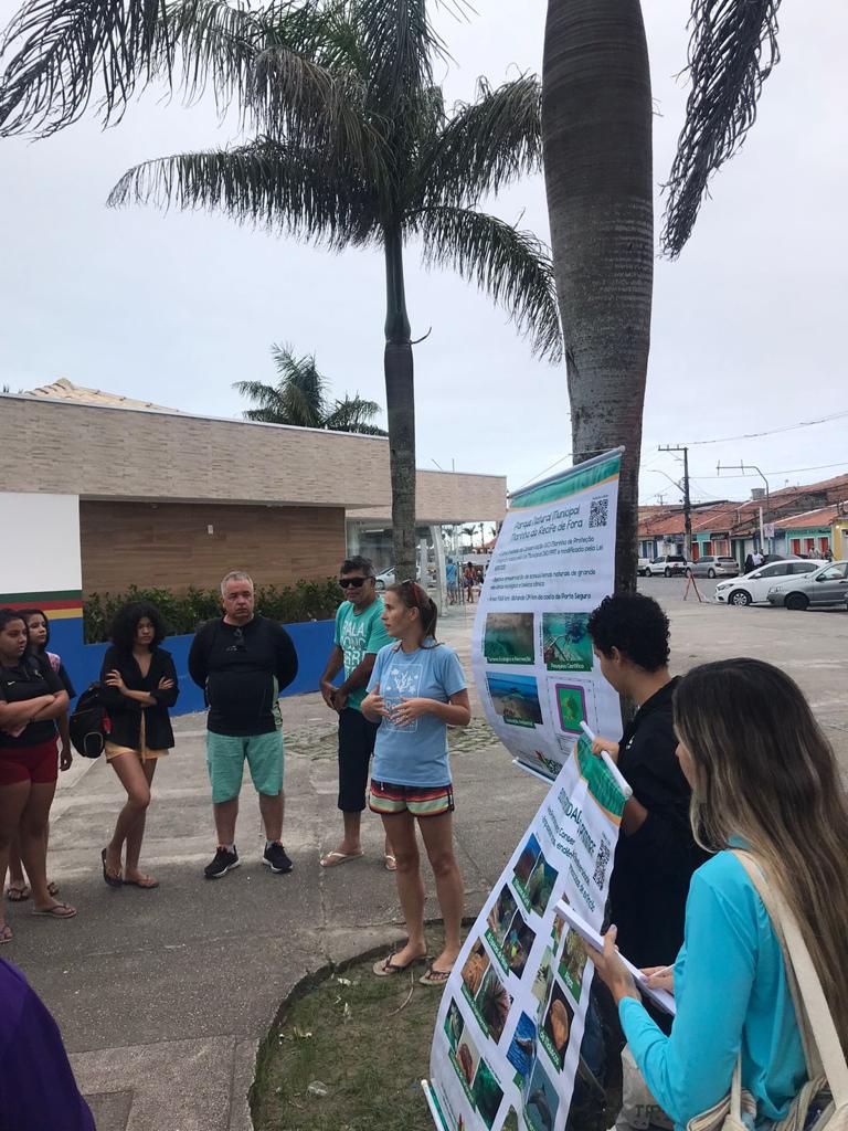 Alunos da Escola Municipal do Cambolo visitam Parque Natural Municipal Marinho Recife de Fora 56