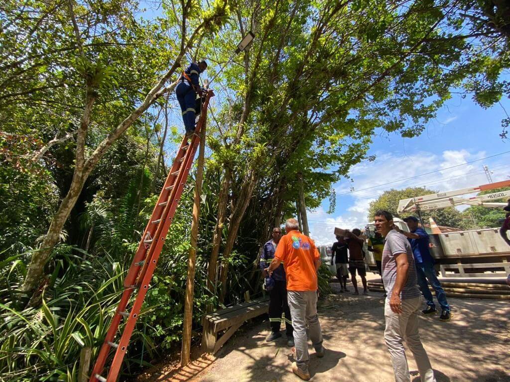 Beco da Praia ganha iluminação em LED e pavimentação 5
