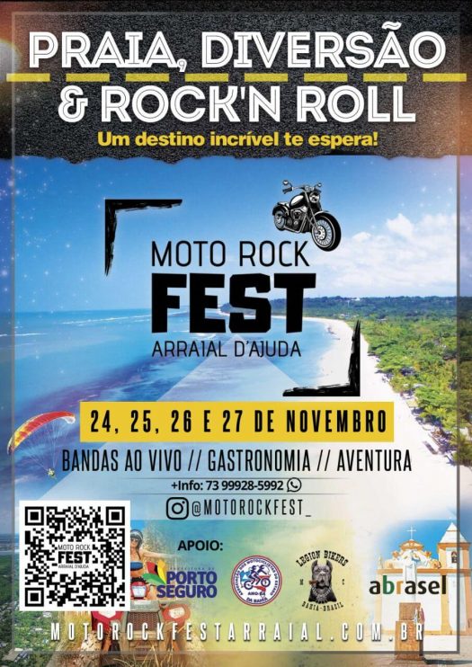Encontro de motociclista de Arraial d’Ajuda acontece nessa semana 5