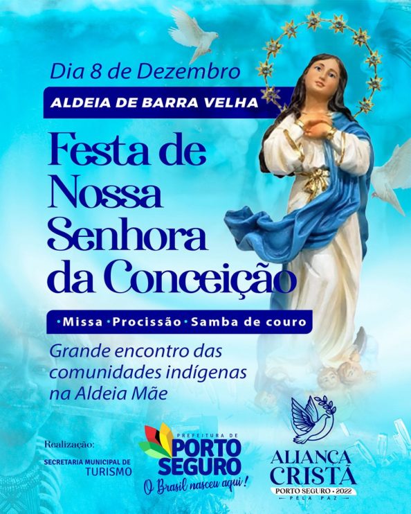 Festa de Nossa Senhora da Conceição será na Aldeia de Barra Velha 6