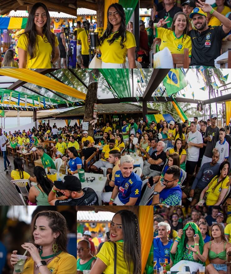 Area Beach realiza transmissão do jogo de estreia do Brasil na Copa do Mundo 2022 com grande festa 16