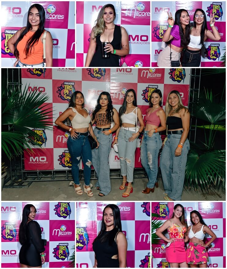 Gente bonita e muito agito no Paradise Tropical em Almenara 4