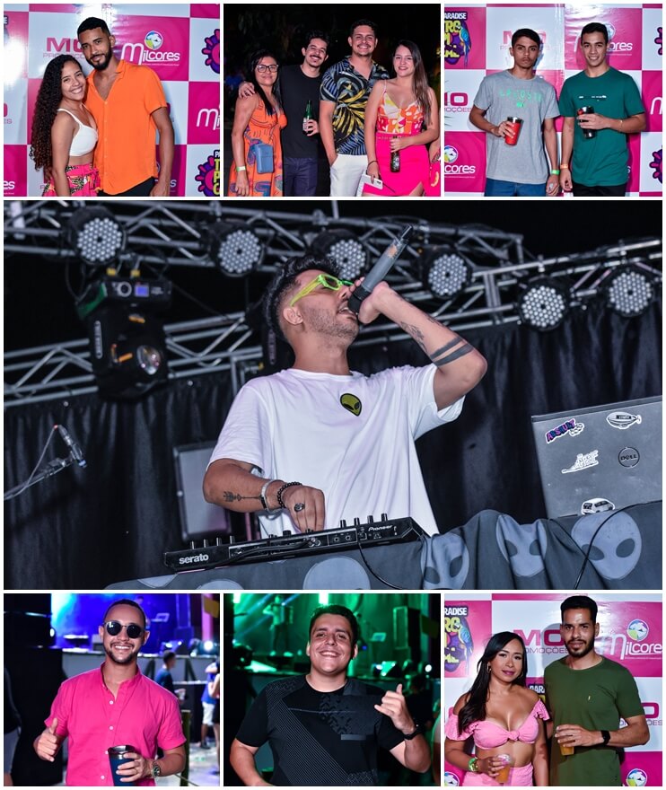 Gente bonita e muito agito no Paradise Tropical em Almenara 6