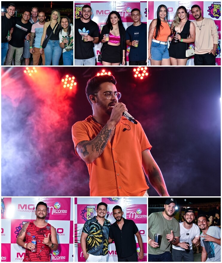 Gente bonita e muito agito no Paradise Tropical em Almenara 7