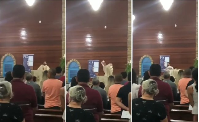Padre que tirou batina e deixou missa diz que ficou com raiva após pessoas o mandarem 'fazer o L': 'Não tenho mais estrutura' 5