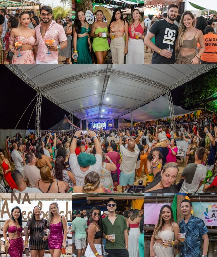 Péricles atrai milhares de foliões para o primeiro episódio do Pagode Prime na Area Beach 16