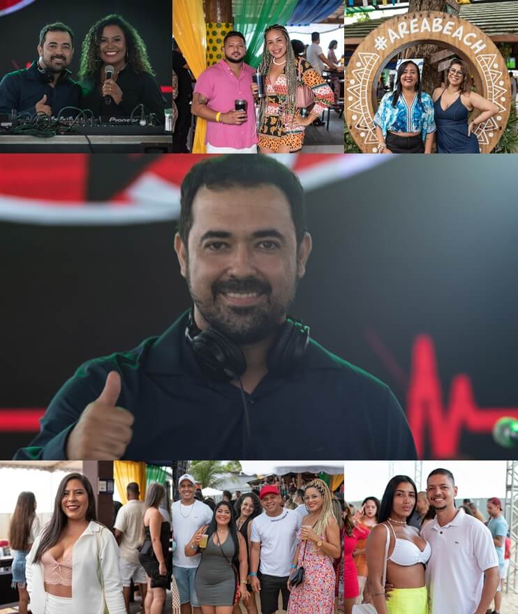 Péricles atrai milhares de foliões para o primeiro episódio do Pagode Prime na Area Beach 18