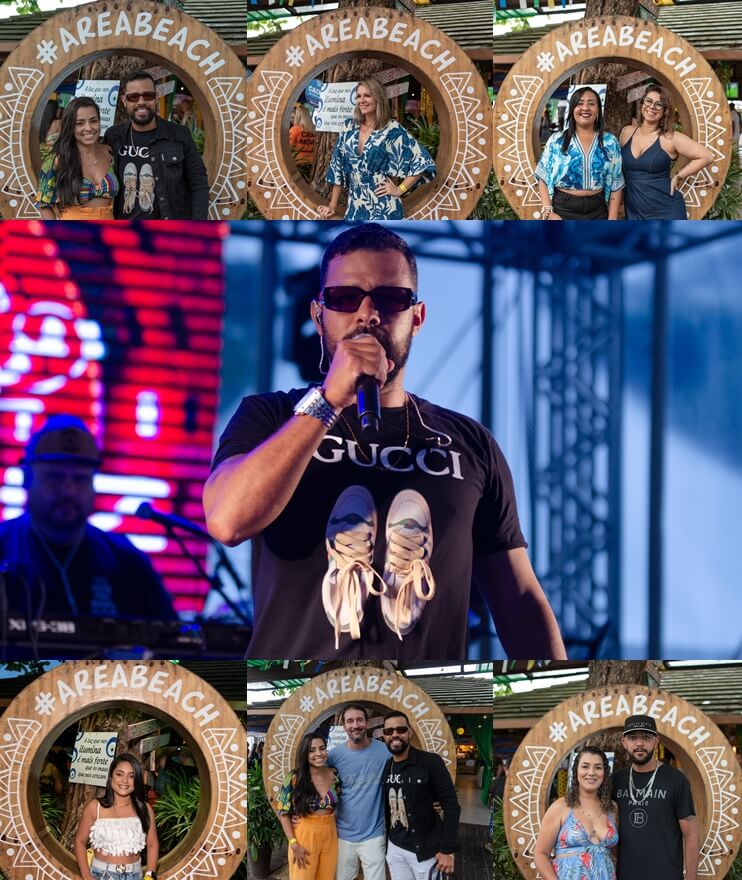 Péricles atrai milhares de foliões para o primeiro episódio do Pagode Prime na Area Beach 19