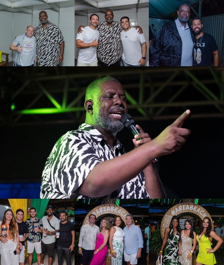 Péricles atrai milhares de foliões para o primeiro episódio do Pagode Prime na Area Beach 20