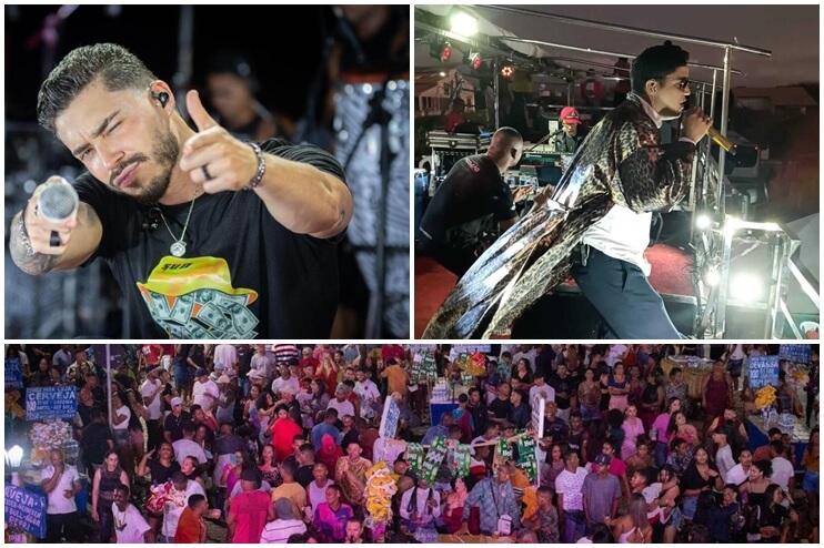 Papazoni e Lucas Tibério & Banda O Breguinha comandam festa em Santa Teresinha 7