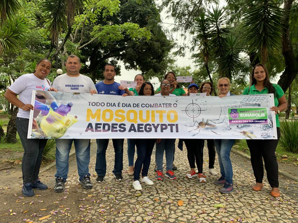 Eunápolis: equipe de Endemias realiza blitz de conscientização sobre combate ao Aedes Aegypti 9