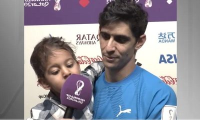 Filho de goleiro confunde microfone com sorvete durante entrevista e viraliza; veja vídeo 33