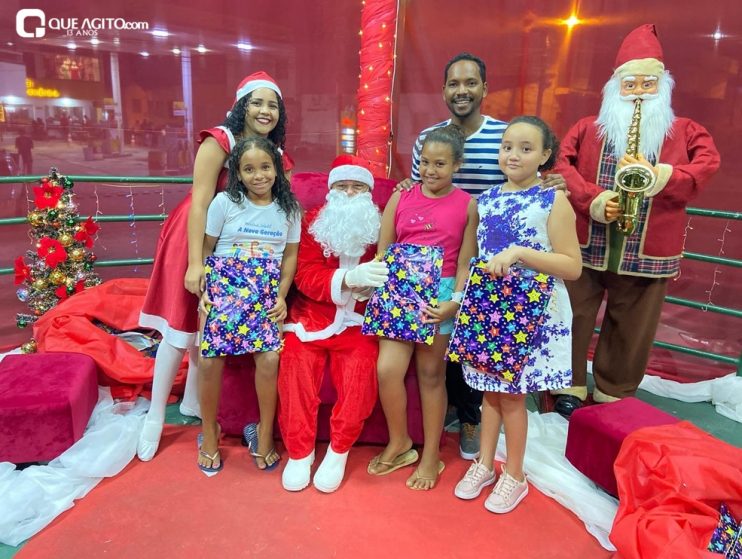 O PAPAI NOEL CHEGOU NO NATAL DAS LUZES EM ITAGIMIRIM 12