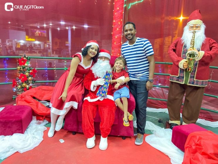 O PAPAI NOEL CHEGOU NO NATAL DAS LUZES EM ITAGIMIRIM 13