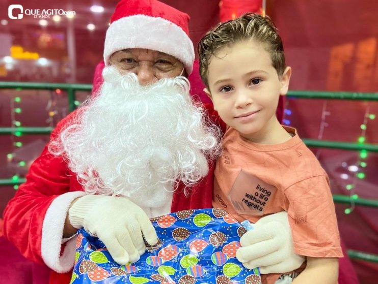 O PAPAI NOEL CHEGOU NO NATAL DAS LUZES EM ITAGIMIRIM 14