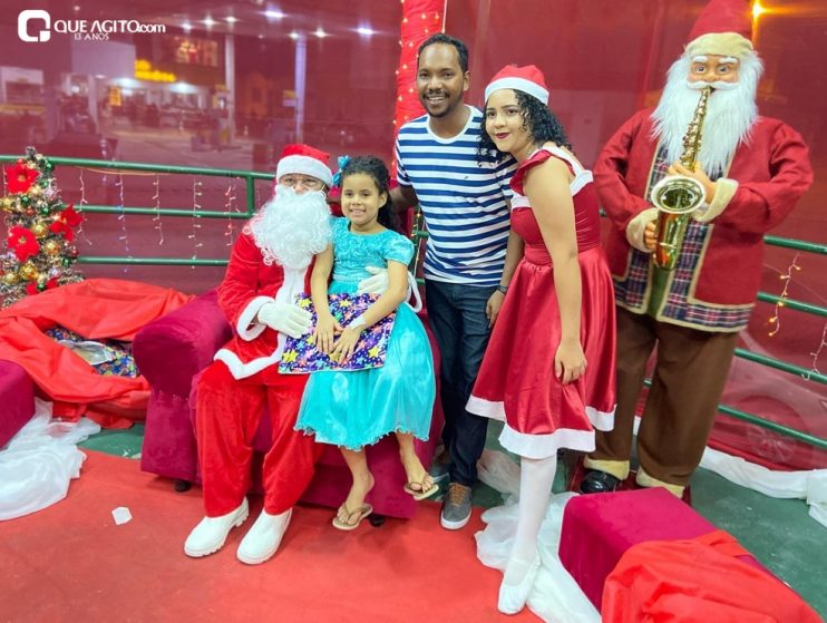 O PAPAI NOEL CHEGOU NO NATAL DAS LUZES EM ITAGIMIRIM 16