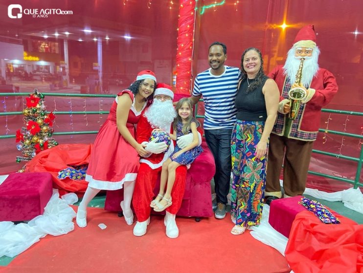 O PAPAI NOEL CHEGOU NO NATAL DAS LUZES EM ITAGIMIRIM 17