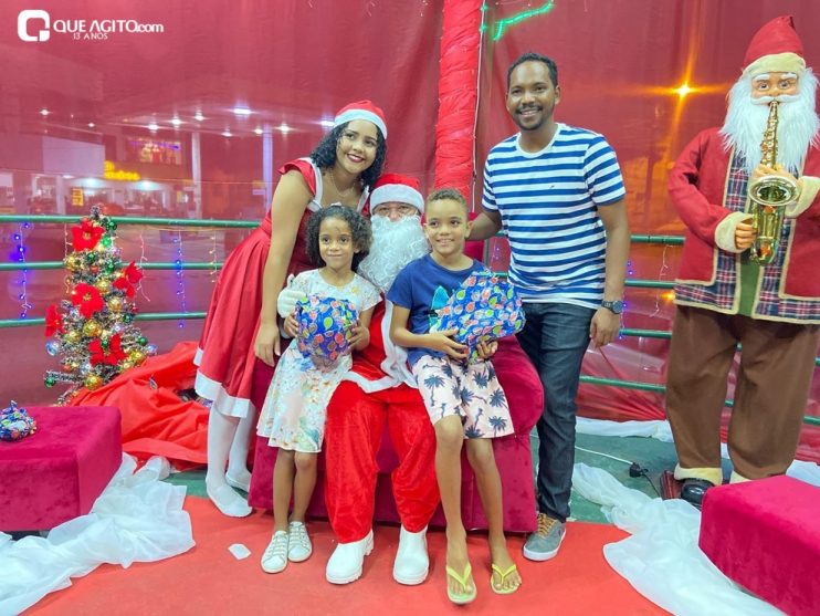 O PAPAI NOEL CHEGOU NO NATAL DAS LUZES EM ITAGIMIRIM 18