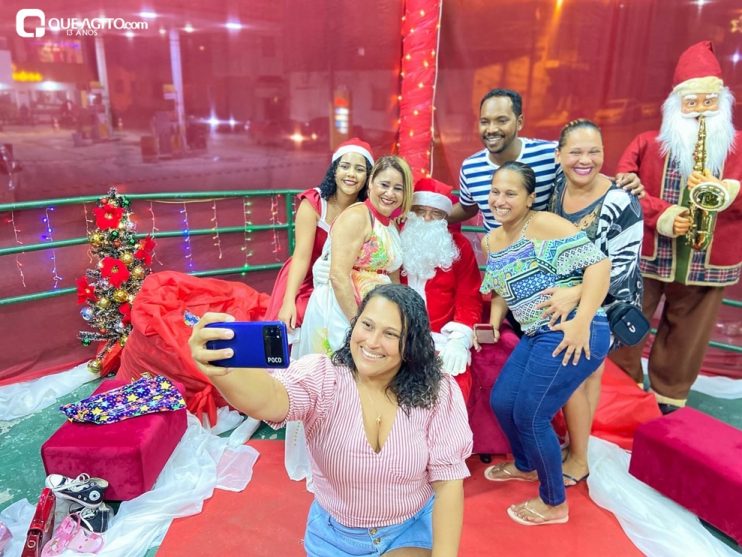 O PAPAI NOEL CHEGOU NO NATAL DAS LUZES EM ITAGIMIRIM 33