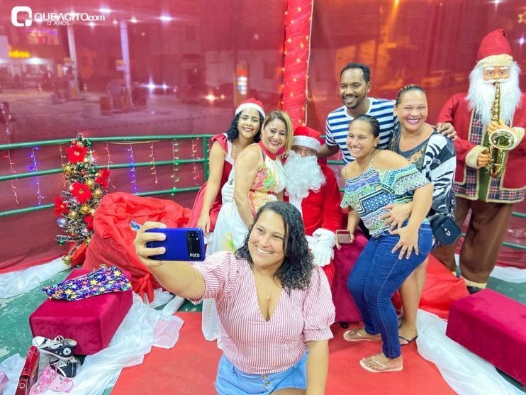 O PAPAI NOEL CHEGOU NO NATAL DAS LUZES EM ITAGIMIRIM 33