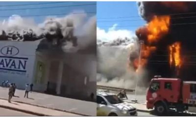 Loja da Havan na Bahia explode em incêndio de grandes proporções e causa pânico 23