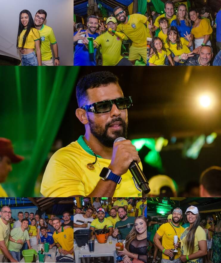 Walber Luiz, Júlio Cardozzo e Dande Maisk animam festa da Copa na Area Beach 6