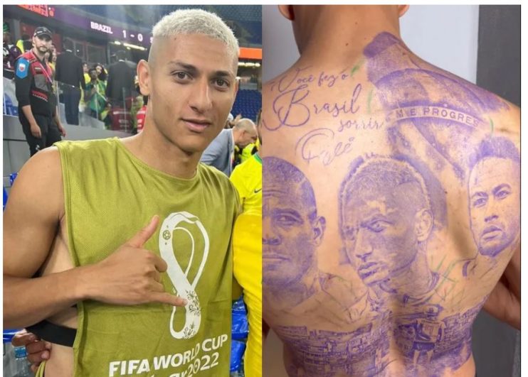 Jogador da seleção brasileira registrou ainda recado que recebeu de Pelé após participação na Copa do Mundo 7
