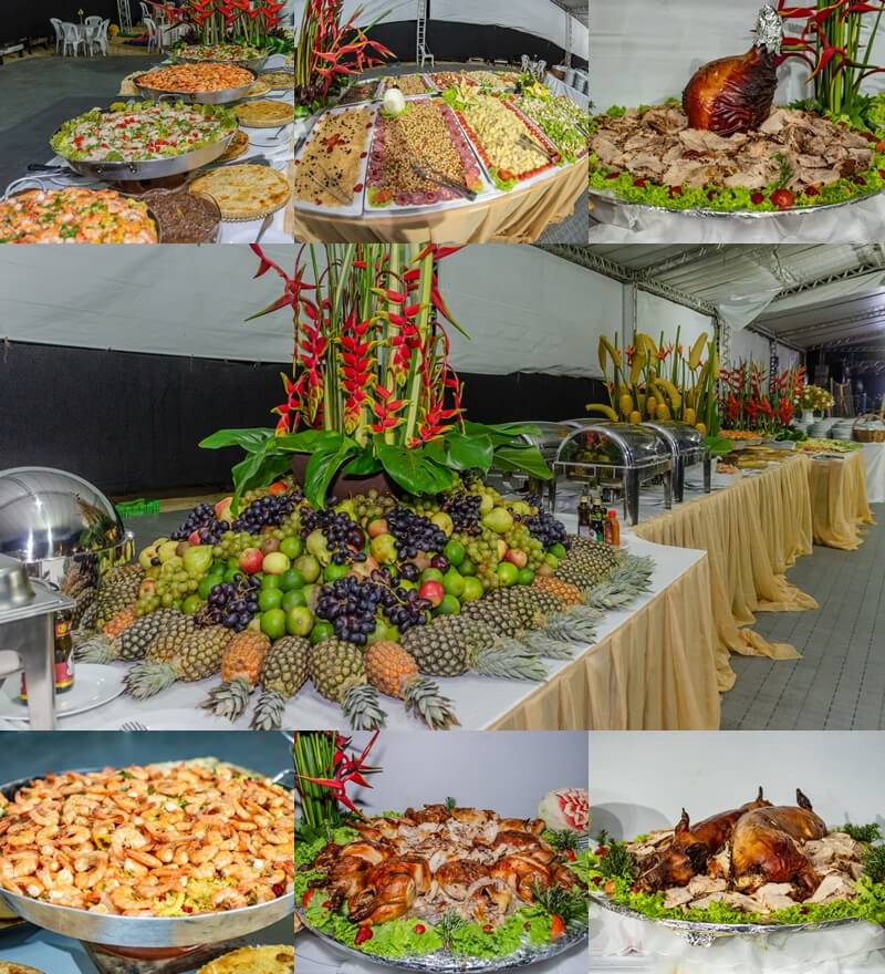 Simplesmente perfeita a Ceia de Natal da Cabana Area Beach 5