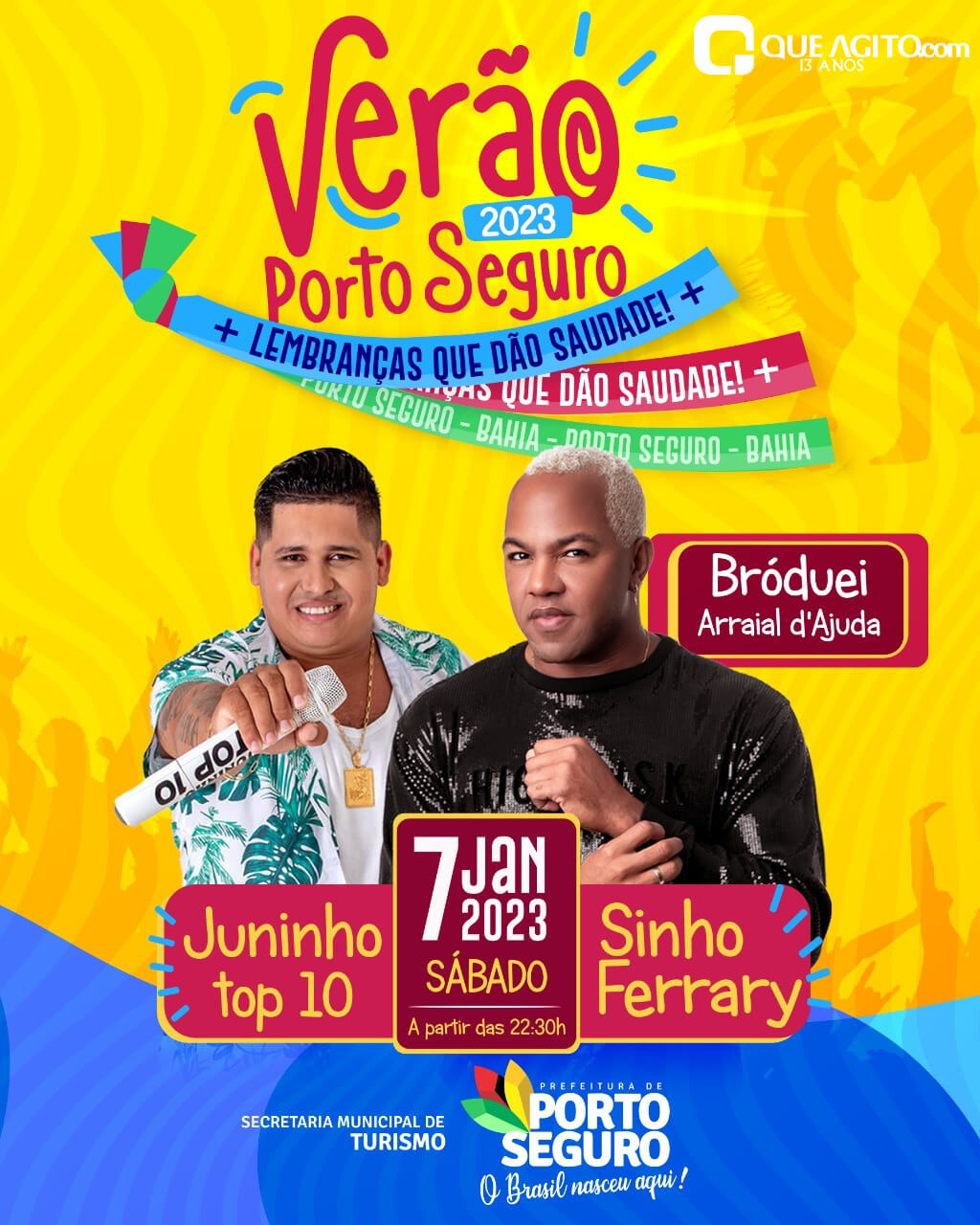 “Lembranças que Dão Saudade” traz É o Tchan e Jammil neste final de semana na Passarela da Cultura 6