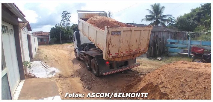 Prefeitura de Belmonte recupera ruas e estradas em Santa Maria Eterna 37