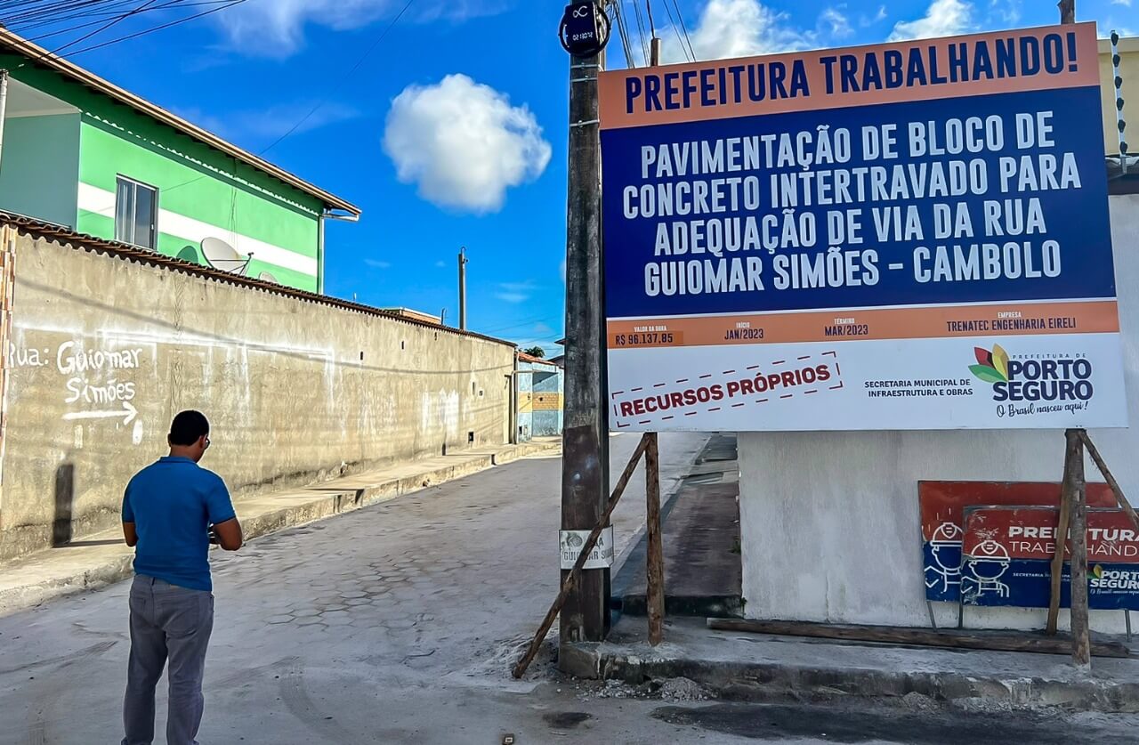 Cambolo é beneficiado com a pavimentação de diversas ruas 5