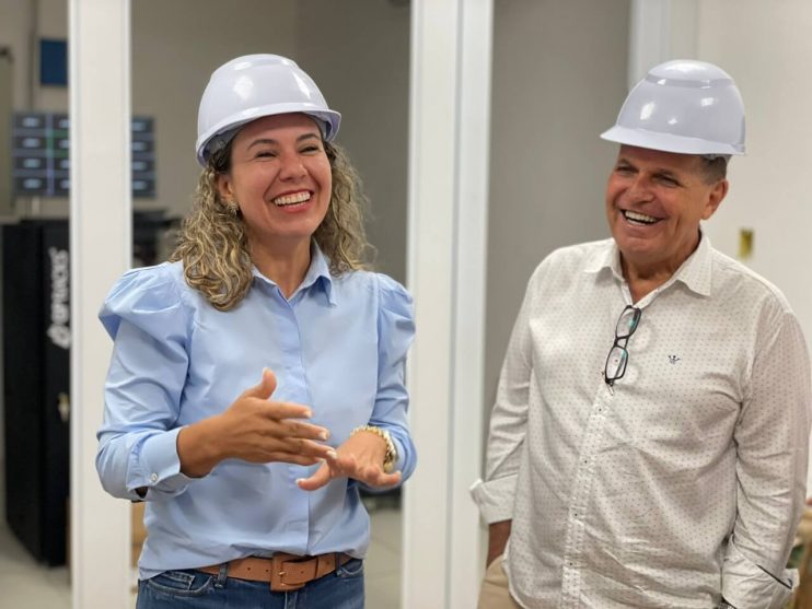 Prefeita e Paulo Dapé visitam obra grandiosa da Igreja Adventista do Sétimo Dia em Eunápolis 10