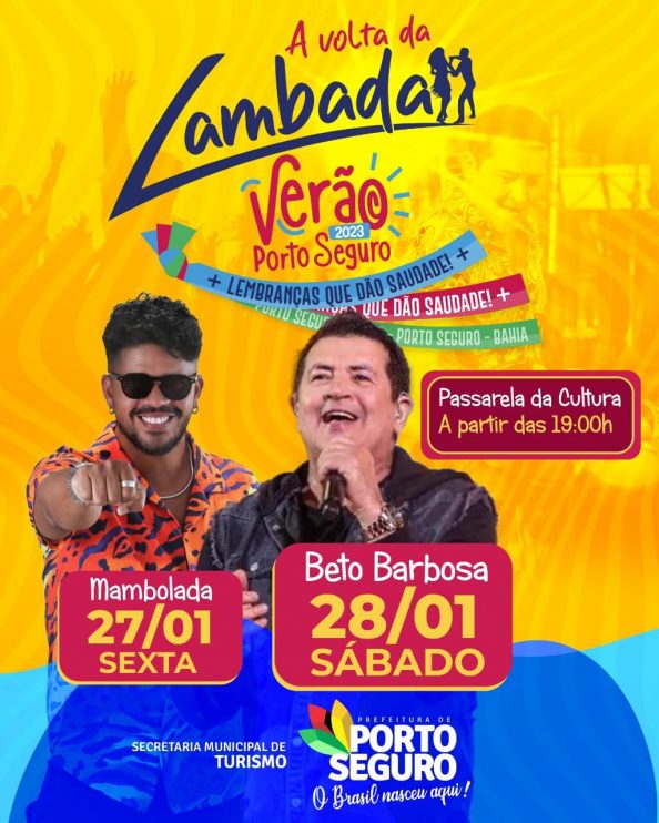 LAMBADA TOMARÁ PASSARELA DA CULTURA NA ÚLTIMA SEMANA DE JANEIRO 6